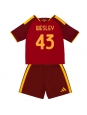 Otroške Nogometnih dresov AS Roma Wesley Franca #43 Domači 2026-27 Kratki rokavi (+ hlače)